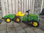 John Deere speelgoed trekker met aanhanger, Ophalen, Zo goed als nieuw, Overige merken