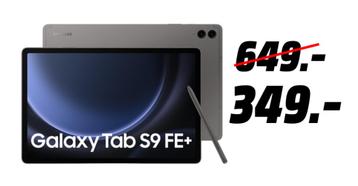 SAMSUNG Tab S9 FE Plus - 12.4 inch - 128 GB - Zwart - Wifi beschikbaar voor biedingen