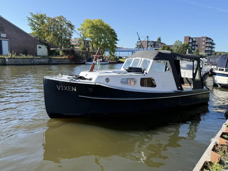 Bakdekkruiser ex politie. Zeer fraai scheepje! 7m (bj 1935), Watersport en Boten, Motorboten en Motorjachten, Gebruikt, Staal