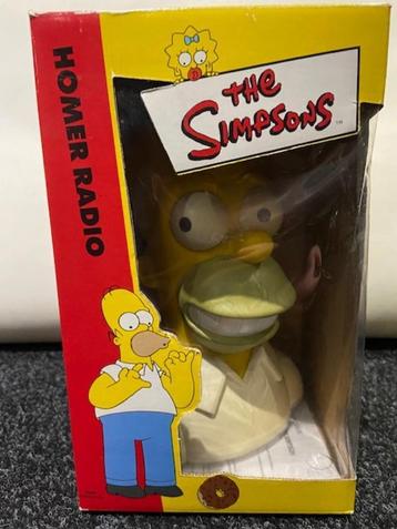 Vintage collector item Homer the Simpsons FM radio in doos  beschikbaar voor biedingen