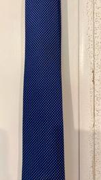 Stropdas van Seidenfalter - prachtig blauw met witte stip, Ophalen of Verzenden, Zo goed als nieuw, Blauw