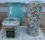 Engels theeblikje & koekblikje , bloemetjes, Hudson's Pantry, Verzamelen, Blikken, Ophalen of Verzenden, Gebruikt, Overige, Overige merken