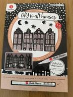 DIY Kraft Huisjes Set met Chalkmarker, Ophalen, Zo goed als nieuw, Materiaal