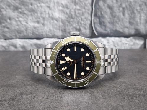 Tudor Black Bay Harrods special edition full set, 3 banden, Sieraden, Tassen en Uiterlijk, Horloges | Heren, Zo goed als nieuw