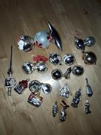 Antieke kerstballen met piek, Ophalen of Verzenden, Gebruikt