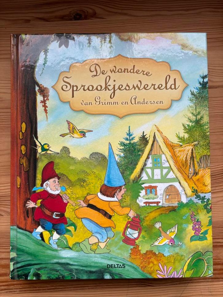 De Wondere Sprookjeswereld - Grimm & Andersen, Boeken, Sprookjes en Fabels, Zo goed als nieuw, Ophalen of Verzenden