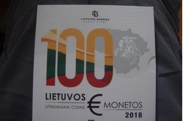 Litouwen Lithuania Euro BU Set 2018, 2021 - 2025, 2026, Postzegels en Munten, Munten | Europa | Euromunten, Setje, 2 euro, Overige landen