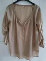 Nolita blouse, beige, maat 40!, Beige, Maat 38/40 (M), Ophalen of Verzenden, Zo goed als nieuw