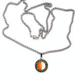 Feyenoord RVS ketting, Verzamelen, Sportartikelen en Voetbal, Nieuw, Overige typen, Ophalen of Verzenden, Feyenoord