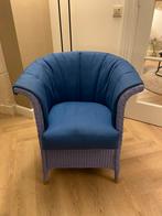 Stoel,kleur lila met blauw kussen, Huis en Inrichting, Stoelen, Ophalen of Verzenden, Blauw, Eén