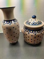 Buzlauer Keramik Vaas & Uienpot, Antiek en Kunst, Antiek | Keramiek en Aardewerk, Ophalen of Verzenden