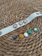 Drukknoop armband (Chunks)Praise, Sieraden, Tassen en Uiterlijk, Armbanden, Gebruikt, Ophalen of Verzenden
