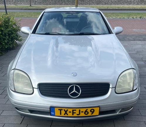 Mercedes-Benz SLK 2.3 Slk230 Kompr Roadster 1998 Grijs, Auto's, Mercedes-Benz, Particulier, SLK, Airbags, Airconditioning, Elektrische buitenspiegels