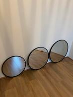 3x ronde spiegels, zie omschrijving voor afmetingen, Ophalen, Minder dan 50 cm, Rond, Zo goed als nieuw