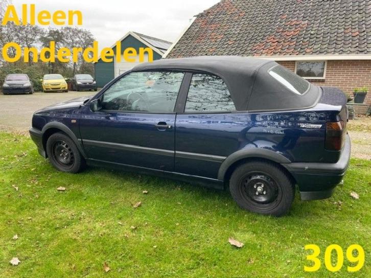 Onderdelen VW Golf Benzine Cabrio Blauw, Auto-onderdelen, Overige Auto-onderdelen, Volkswagen, Gebruikt, Ophalen of Verzenden