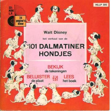 Single (1968) : Walt Disney - 101 Dalmatiner Hondjes. beschikbaar voor biedingen