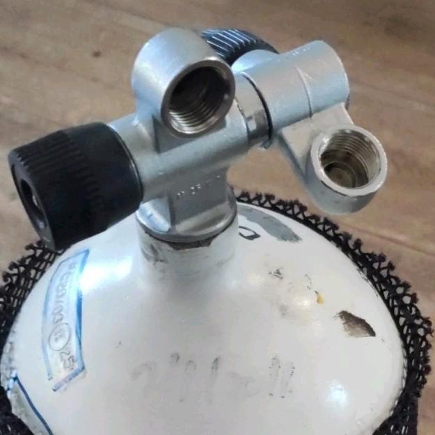 Duikfles bommetje 12ltr, Watersport en Boten, Duiken, Zo goed als nieuw, Duikfles, Ophalen