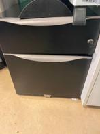 Ladekasten wit en zwart, Huis en Inrichting, Kasten | Ladekasten, Ophalen, Gebruikt, 1 of 2 laden, 50 tot 100 cm