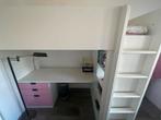 Roze smastad hoogslaper ikea, Kinderen en Baby's, Kinderkamer | Stapelbedden en Hoogslapers, Ophalen, Gebruikt, Hoogslaper