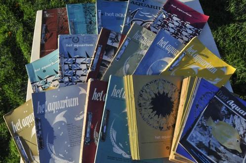 Het Aquarium maandblad NBAT 1948-1957 en 1964-1974, Boeken, Dieren en Huisdieren, Gelezen, Vissen, Ophalen of Verzenden