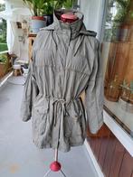 Leger kleurige zomer parka jas, met afritsbare capuchon., Maat 42/44 (L), Ophalen of Verzenden, Zo goed als nieuw, Geen