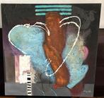 Olieverf schilderij 100x100, Antiek en Kunst, Kunst | Schilderijen | Klassiek, Ophalen