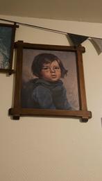 Bregolin huilend kind schilderij, Ophalen, Zo goed als nieuw, Hout, Minder dan 50 cm