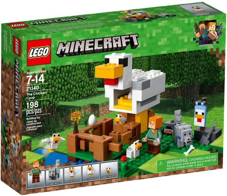 21140 - Minecraft: The Chicken Coop, Kinderen en Baby's, Speelgoed | Duplo en Lego, Nieuw, Lego, Complete set, Verzenden