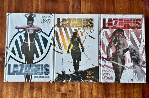 Rucka - Lazarus Vol. 1-3 - HC, Boeken, Strips | Comics, Nieuw, Complete serie of reeks, Amerika, Ophalen of Verzenden