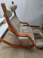Vintage Varier Stokke zero gravity balansstoel, Huis en Inrichting, Ophalen, Gebruikt, Leer, Eén