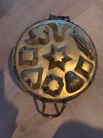 Zeldzame antieke koperen evenveeltjespan 9-vaks, Ophalen of Verzenden