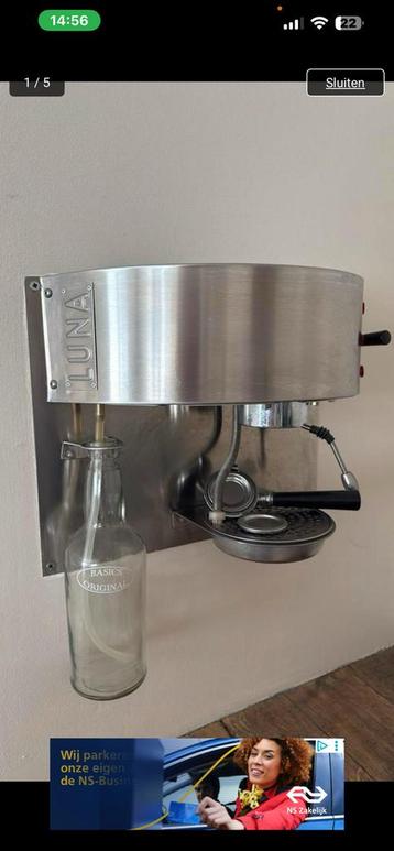 Luna espresso apparaat rvs beschikbaar voor biedingen