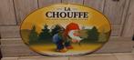 Reclamebord La Chouffe blond bier, Verzamelen, Biermerken, Ophalen of Verzenden, Nieuw, Reclamebord, Plaat of Schild, Overige merken