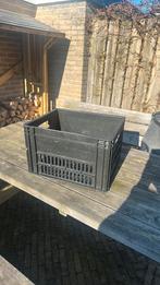 Zwarte fietskrat, Ophalen, Gebruikt, Fietskrat