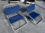 2x Travel & Co inklapbare tuinstoelen, Ophalen, Gebruikt, Aluminium, Inklapbaar