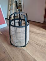 Hanglamp met Rotan Look, Huis en Inrichting, 50 tot 75 cm, Ophalen of Verzenden, Zo goed als nieuw, Modern