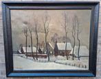 Gé Hurkmans (1911-1984), Winters rust in buitengebied., Ophalen