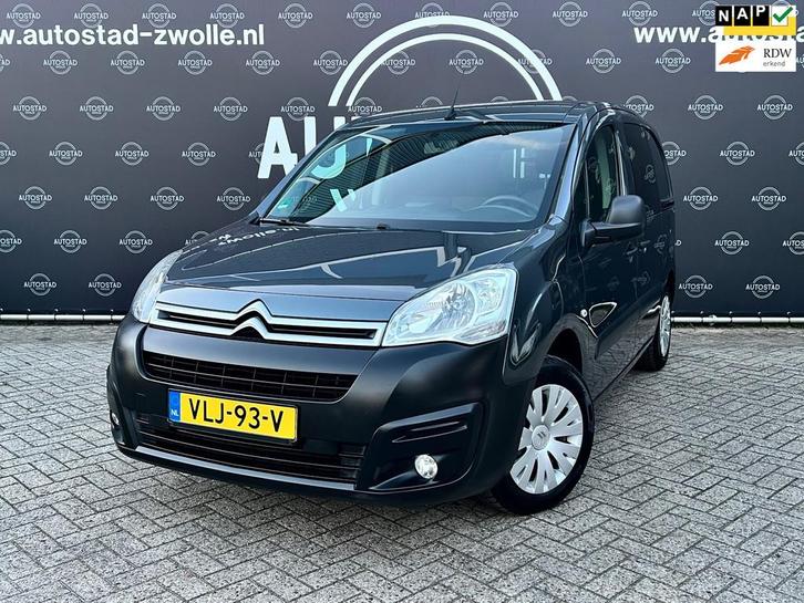 Citroen Berlingo 1.6 BlueHDI 100 Business Economy S&S MARGE, Auto's, Bestelauto's, Bedrijf, Te koop, ABS, Airbags, Airconditioning