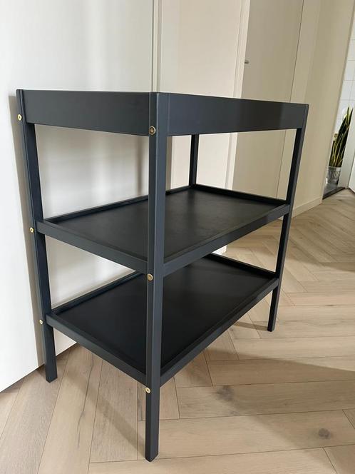 Woodies - Klassieke luiertafel - antraciet (nieuw), Kinderen en Baby's, Kinderkamer | Commodes en Kasten, Nieuw, Commode, Minder dan 90 cm