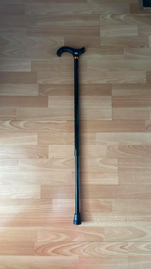Wandelstok  staal met extra doppen. Tot 225 kg, Diversen, Wandelstokken, Nieuw, Verstelbaar, Ophalen