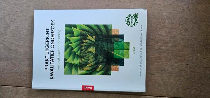 Praktijkgericht kwalitatief onderzoek, Boeken, Wetenschap, Zo goed als nieuw, Ophalen of Verzenden