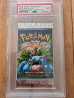 Pokémon base set (shadowless) booster slab, Ophalen, Nieuw, Booster, Foil
