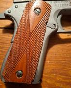 Colt M 1911 A1 repro grips bruin / USA / greepjes, Ophalen of Verzenden, Amerika