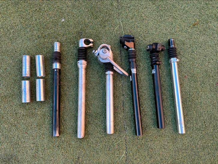 Verende zadelpen | Diameter 27,2, Fietsen en Brommers, Fietsonderdelen, Zo goed als nieuw, Algemeen, Zadel, Ophalen of Verzenden