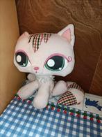 Littlest Petshop Roze poes knuffel 34 cm groot, Ophalen of Verzenden