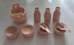 Miniatuur keukenspulletjes hout 1:12, Verzamelen, Poppenhuizen en Toebehoren, Ophalen of Verzenden, Zo goed als nieuw, Poppenhuis