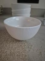 4 Witte HEMA Kommetjes - Goede Staat, Huis en Inrichting, Keuken | Servies, Keramiek, Ophalen of Verzenden, Zo goed als nieuw