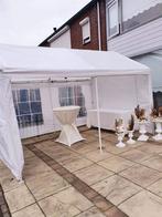 Partytent huren | 3x4 wit | Inclusief opbouw & afbouw, Ophalen of Verzenden, Nieuw, Verjaardag