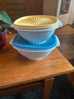 Tupperware Servalier kommen met sterdeksel, Huis en Inrichting, Keuken | Tupperware, Ophalen of Verzenden, Gebruikt, Blauw, Bak of Kom
