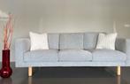Moderne 3-zits bank – Grijs | Water en vuil afstotend, Ophalen, Nieuw, 75 tot 100 cm, Stof